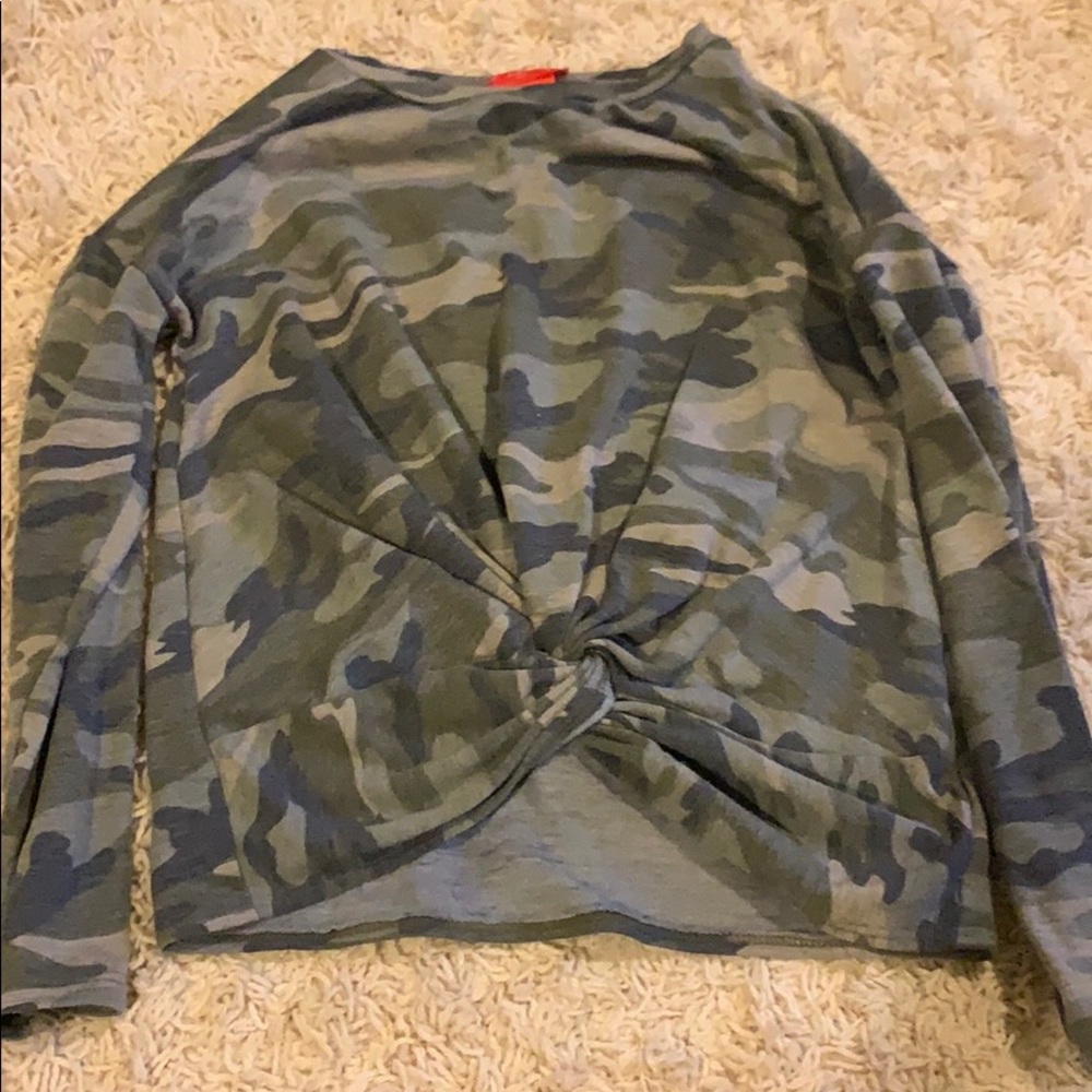 Camo Long Sleeve Shirt